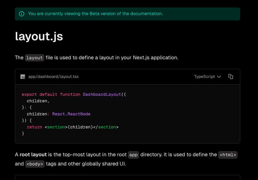 Next.js 16 Layout System সম্পূর্ণ গাইড